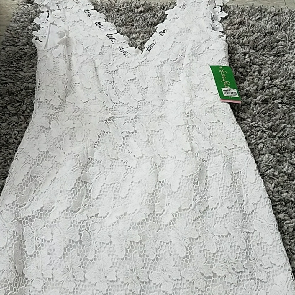 White Lilly Pulitzer dress